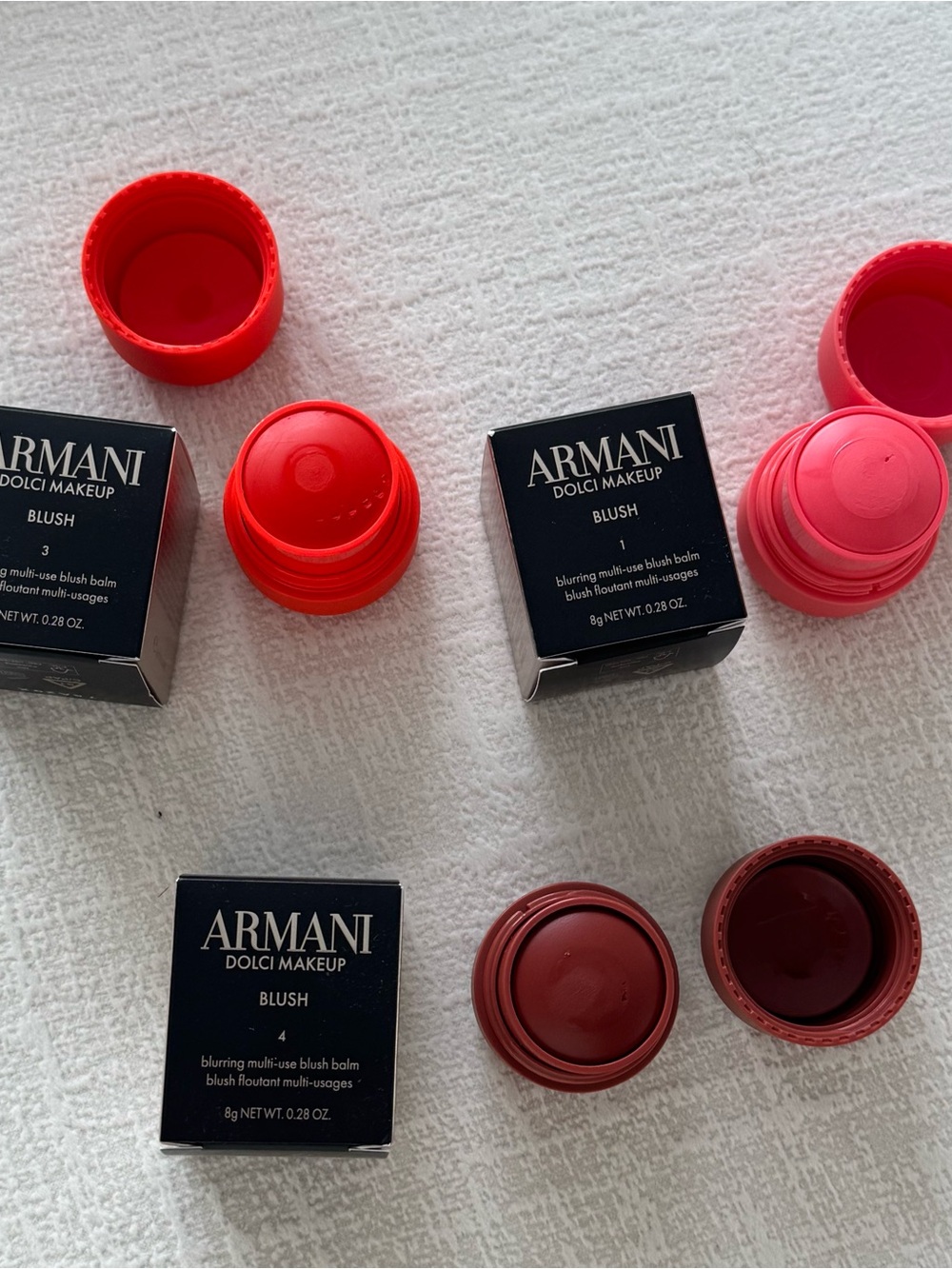Armani Dolci Makeup Blurring Multi-Use Blush Balm Set - Picture 11 of 11
